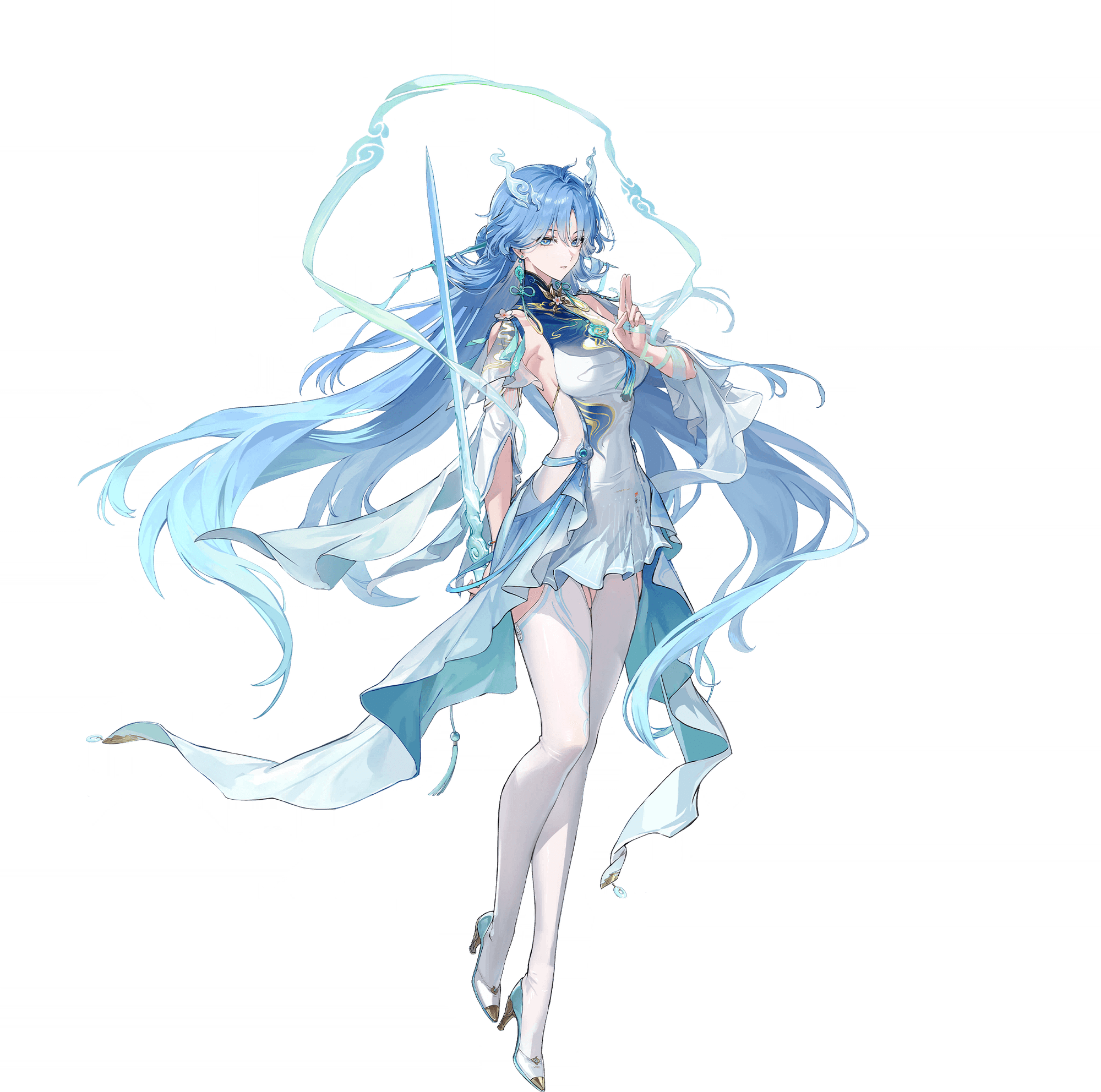 Qingxiao splash art